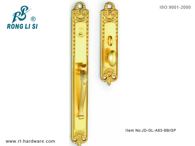 Big door handlezinc alloy mortise lock