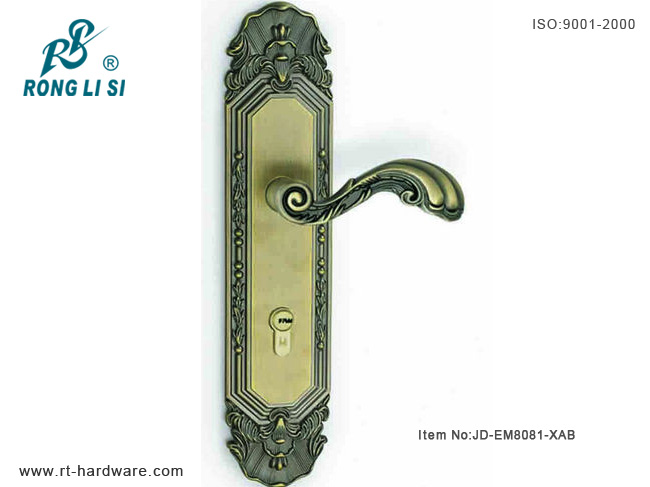 european style door lockzinc alloy mortise lock