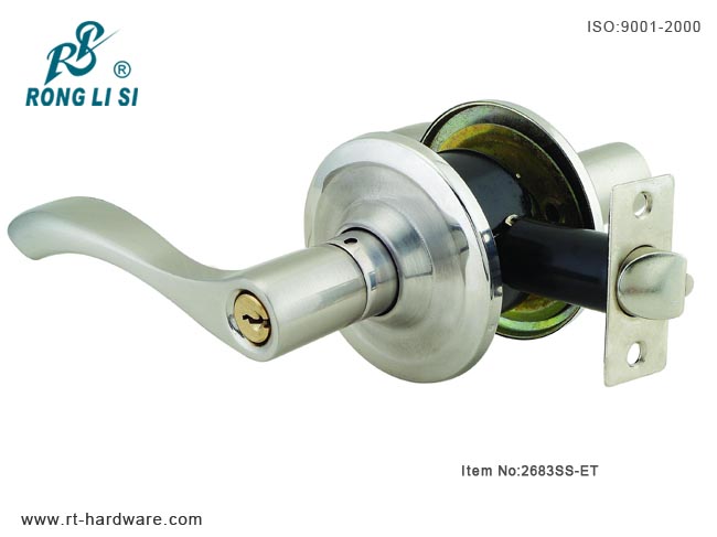 2683SS-ET cylindrical lever lock